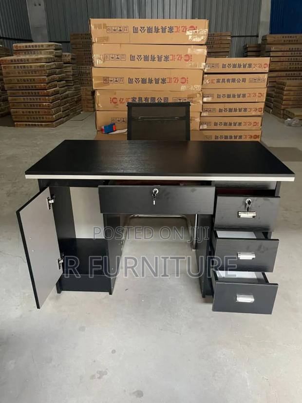 Table With Wooden Drawers Underneath