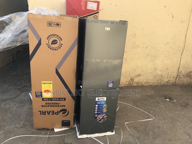 Priceless Pearl 157litres Double Door Fridge