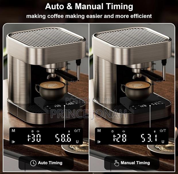 Diyife Rechargeable Mini Coffee Scale With Timer, Diyife 0.1g/2kg photo 3