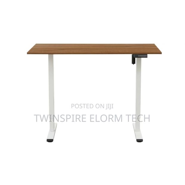 Electric Height Adjustable Sit Stand Work Desk Table photo 2