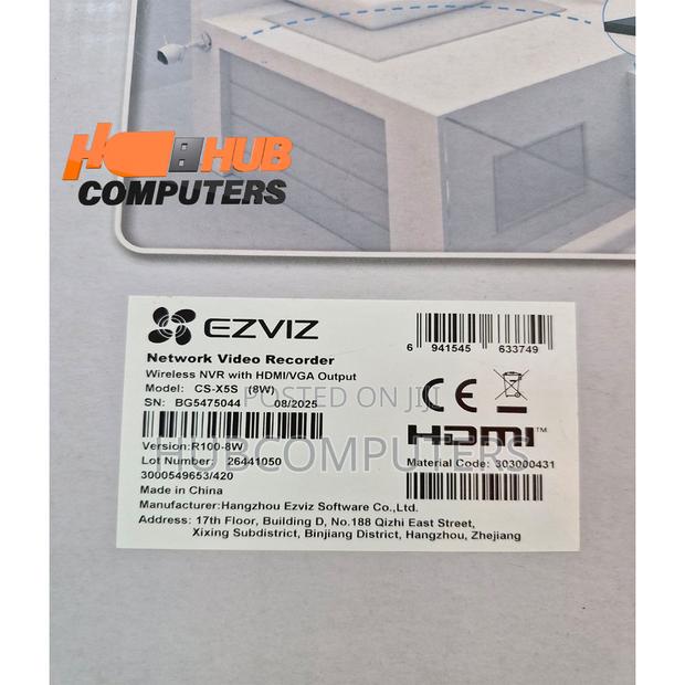 Ezviz Cs-X5s(8w) Wireless NVR 8-Channel