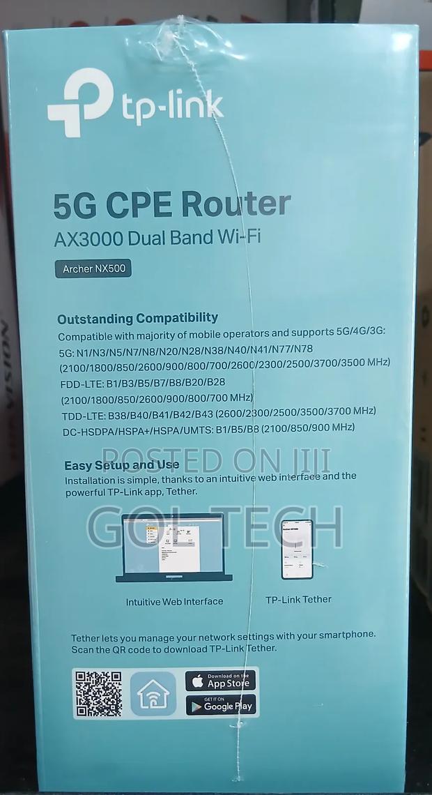 Tp Link 5g Cpe Ax3000 Dual Band Router photo 4