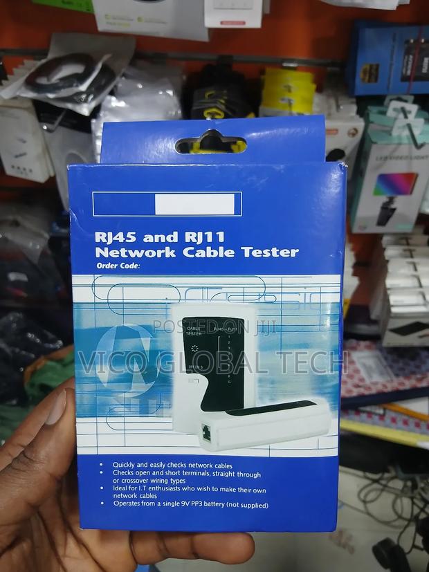 Cable Tester Rj11 and Rj45 · Photo 1
