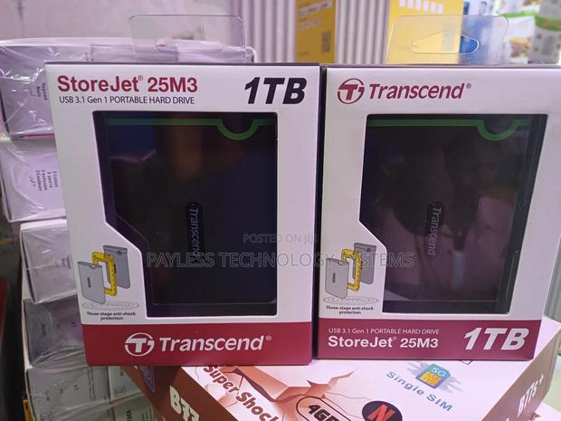 Transcend 1tb 3.1 USB Hard Drives · Photo 3