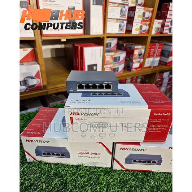 Hikvision Ds-3e0505d-O 5 Port Gigabit Plastic Switch photo 2