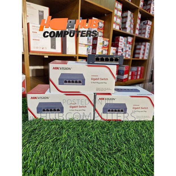 Hikvision Ds-3e0505d-O 5 Port Gigabit Plastic Switch photo 3