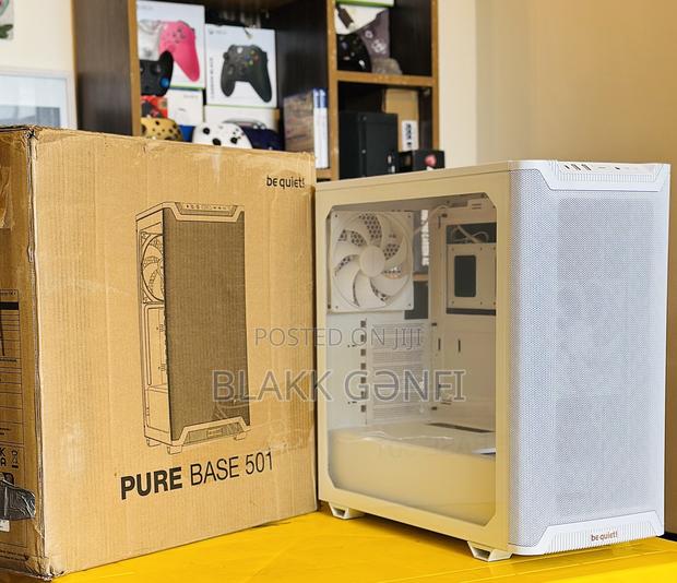 Be Quiet Pure Base 501 Airflow White Gaming Case · Photo 4
