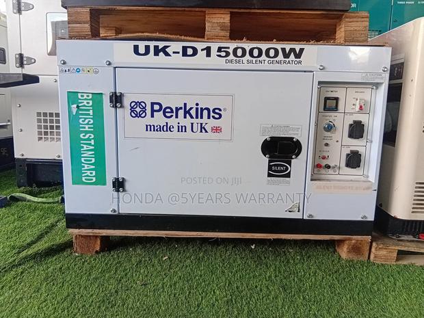 Perkins 15kva Silent Generator for Shops, Offices · Photo 2