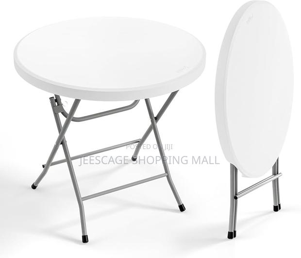 Round Foldable Table , Camping Tables for Living Room and Outdoor