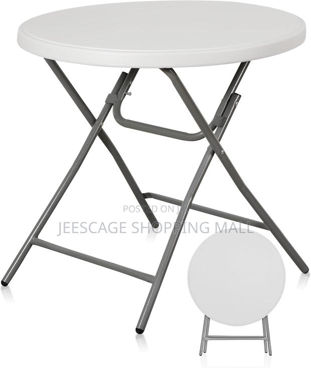 Round Foldable Table , Camping Tables for Living Room and Outdoor