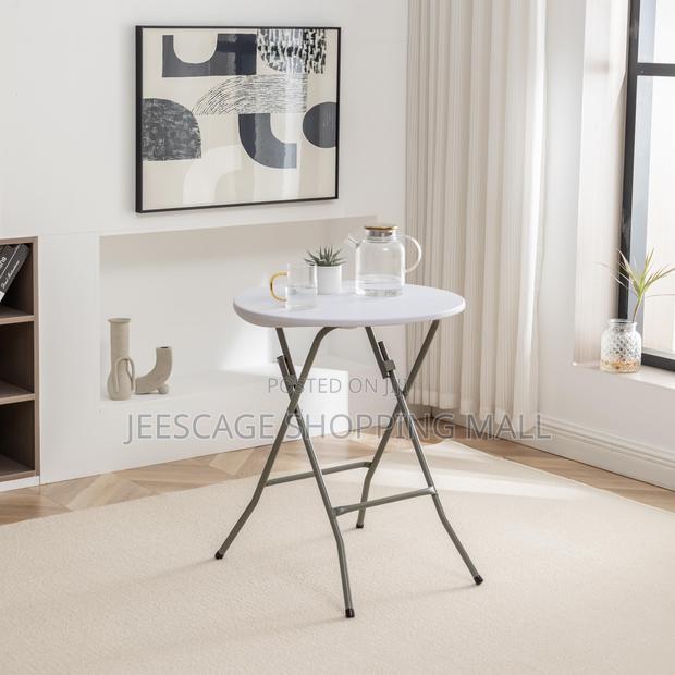 Round Foldable Table , Camping Tables for Living Room and Outdoor