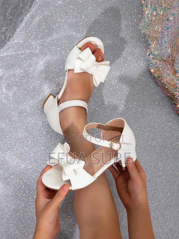 Girls Fashion Bow Knot High Heel Sandal