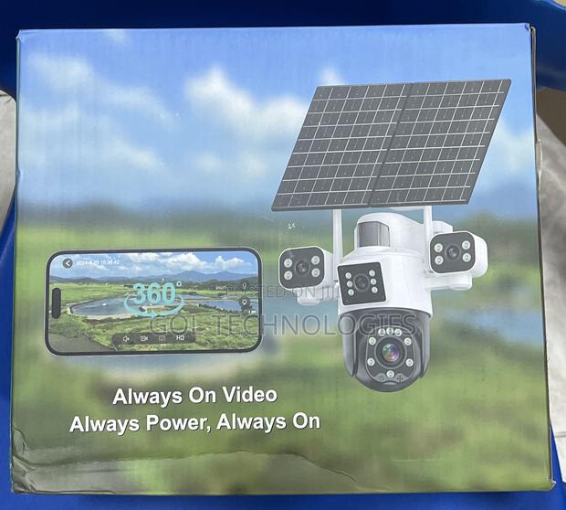 Solar Camera 4g Aov Four Lens Camera Always on Video Always Power photo 2