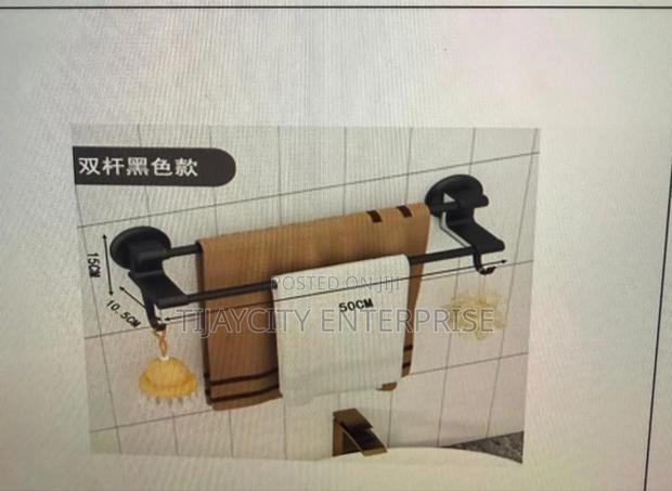Wall-Mounted Bathroom Towel Rack