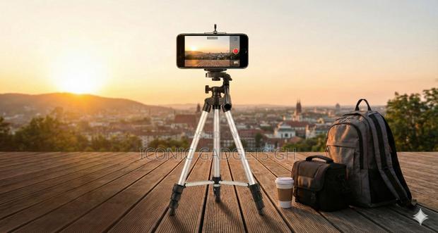 Lightweight Travel Tripod for Smartphones
