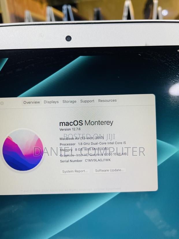 Laptop Apple MacBook Air 2017 8GB Intel Core i5 SSD 128GB photo 9
