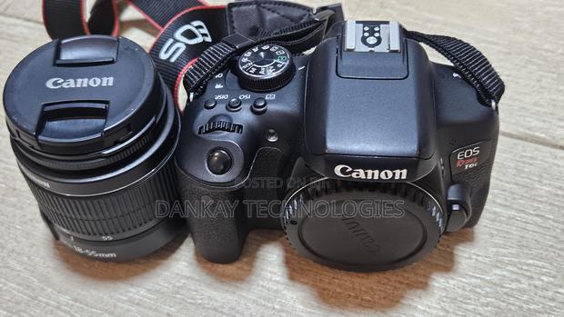 Canon Eos Rebel T6i Digital Slr With Ef-s 18-55mm Lens