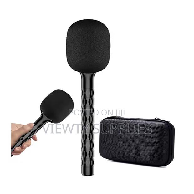 Portable 3 in 1 Wireless Lapel Microphone for Phones Camera W/ Case photo 3