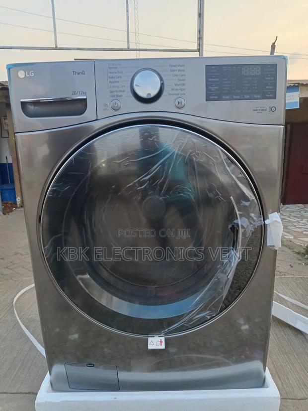 Lg 20kg/12kg(Wash+Dryer) Front Load Washing Machine