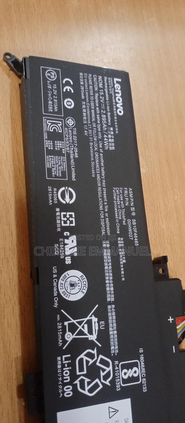 Lenovo Battery Oohwo27 · Photo 4