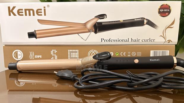 Professional Hair Curler Km-1001a photo 2
