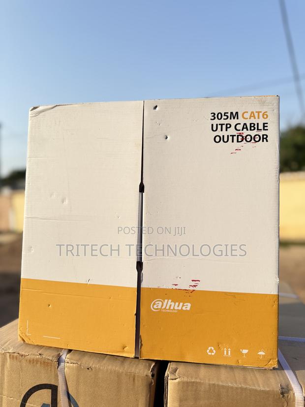 Dahua Pfm920-6u 305m Outdoor Utp Cat6 Cable Pure Copper photo 2
