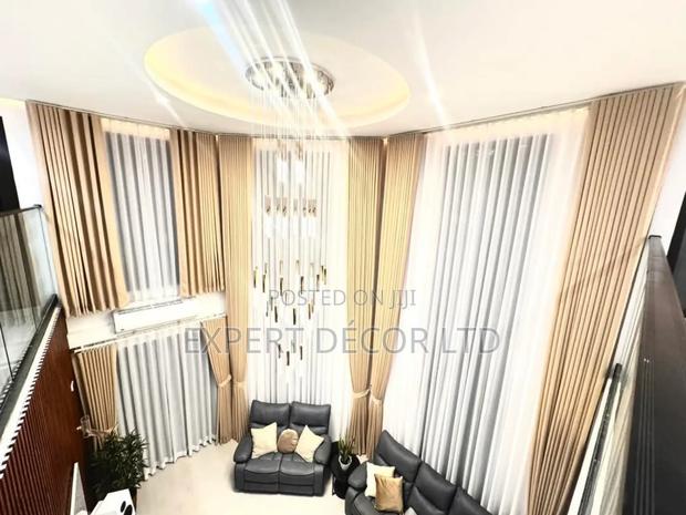 Elegant Curtains Designed and Installed at Pokuase