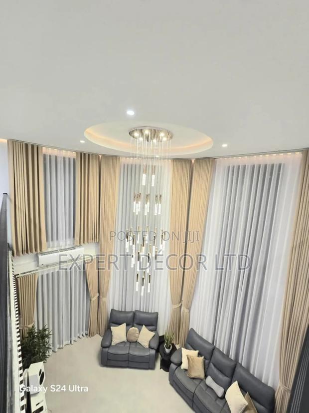 Elegant Curtains Designed and Installed at Pokuase photo 5