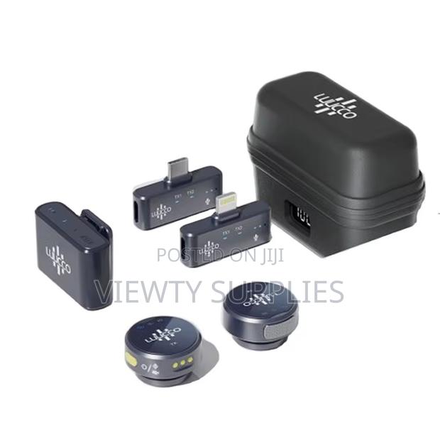 Combo 2- Users Wireless Lapel Mic for DSLR Camera, iPhone Android