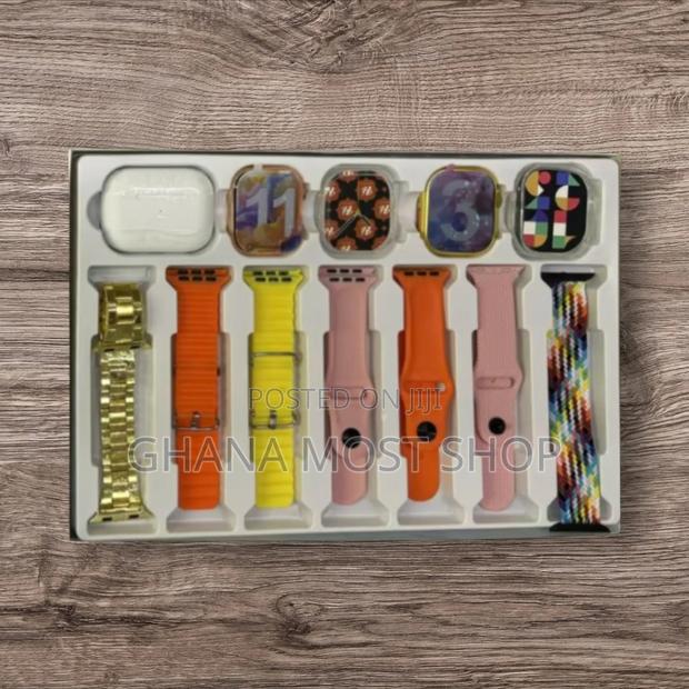Ai-60 Suit ( 2 Smart Watches + 1 Airpod + 7 Straps) (664642) photo 2