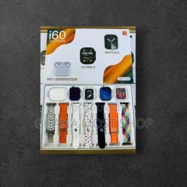 Ai-60 Suit ( 2 Smart Watches + 1 Airpod + 7 Straps) (664642) photo 4