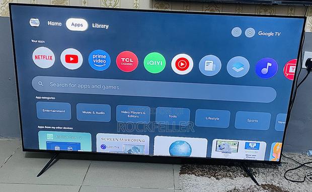 Uk Used TCL Google Android Uhd HDR Smart Digital Satellite 55 Inches photo 3