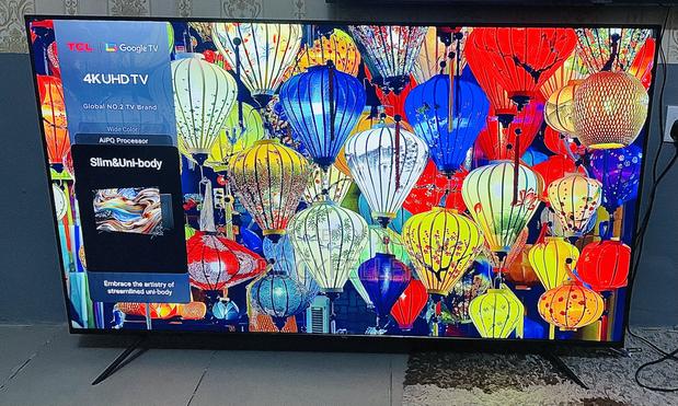 Uk Used TCL Google Android Uhd HDR Smart Digital Satellite 55 Inches photo 19