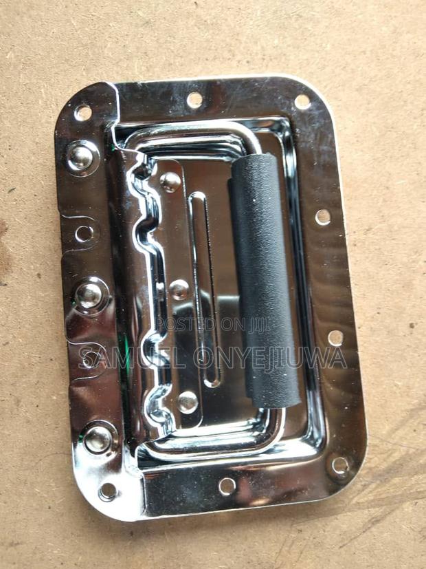 Speaker Spring Iron Handle Black and Silver Color. A Pair photo 2