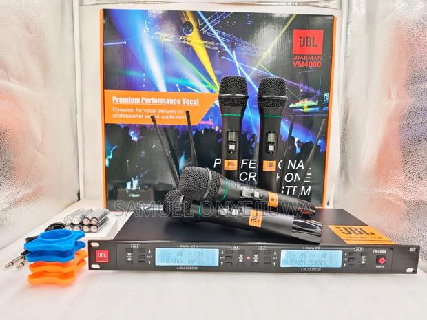 4in1 JBL Wireless Microphone Vm-4000
