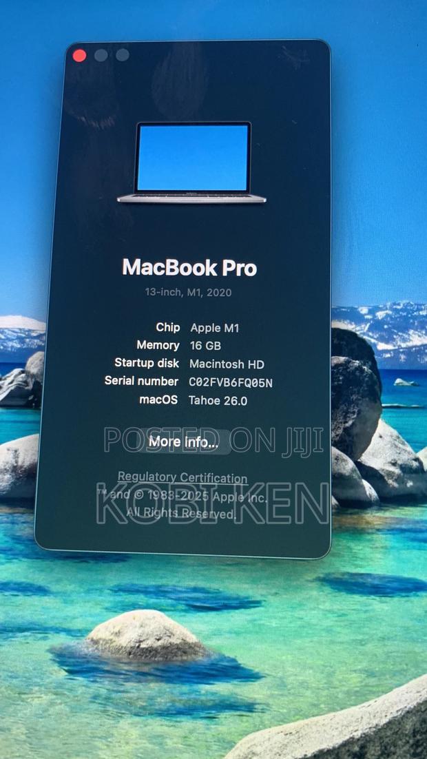 Laptop Apple MacBook Pro 2020 16GB Apple M1 SSD 512GB photo 3