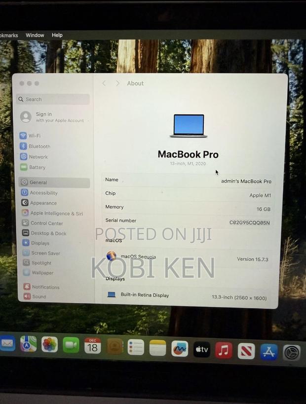 Laptop Apple MacBook Pro 2020 M1 16GB Apple M1 SSD 512GB photo 3