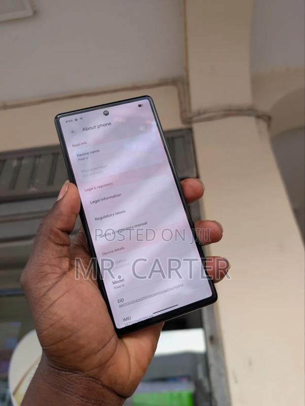 New Google Pixel 6 128 GB Black photo 3