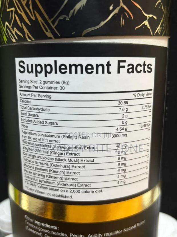 Pure Himalayan Shilajit Gold Gummies photo 5