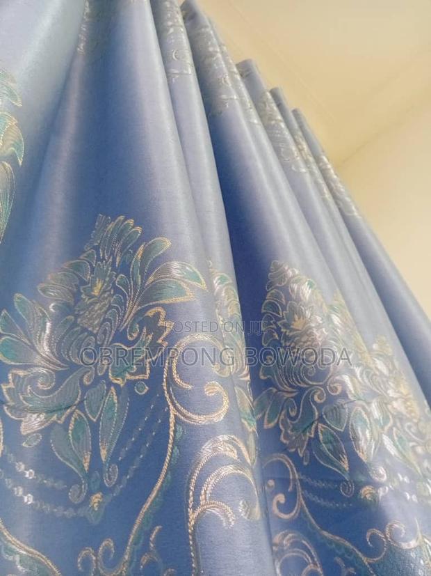 Luxury Living Room 2in1 Curtains