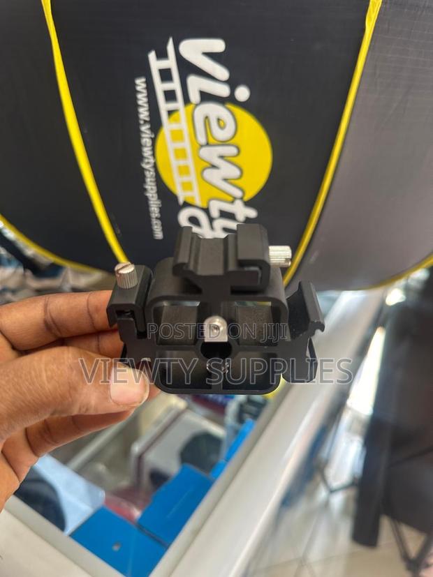 Multi-Functional 3-Head Hot Shoe Adapter Extension Bracket Mount photo 4