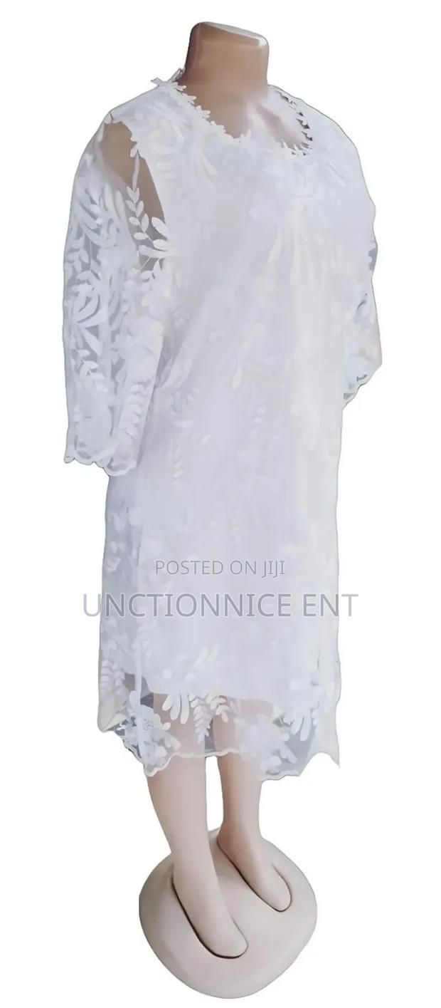 Ladies Straight Lace Dress for Occasions