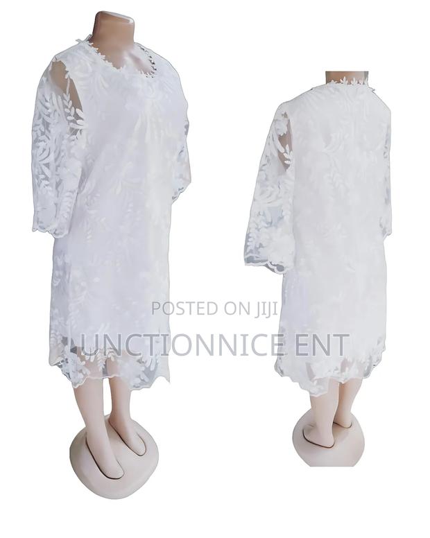 Ladies Straight Lace Dress for Occasions