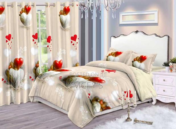 Unique Duvet Set With Curtains
