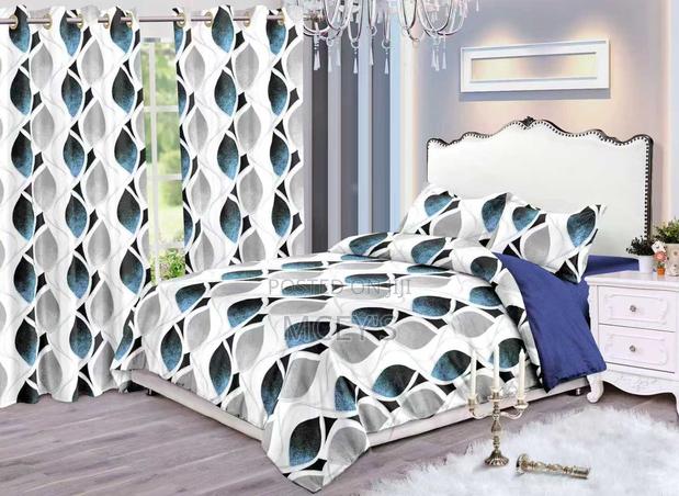 Beautiful Design Duvet Set and Curtains