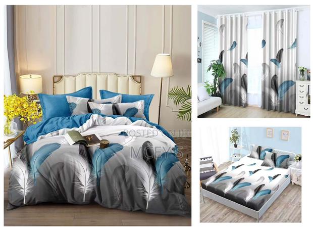 Same Color Duvet and Curtains
