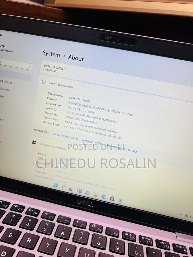Laptop Dell Latitude 5410 16GB Intel Core I5 SSD 256GB photo 3