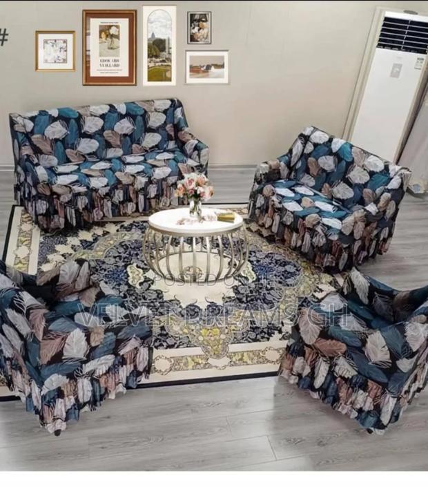 Premium Stretch Sofa Covers Set Elegant Protective photo 2