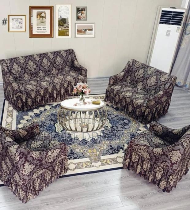 Premium Stretch Sofa Covers Set Elegant Protective photo 3