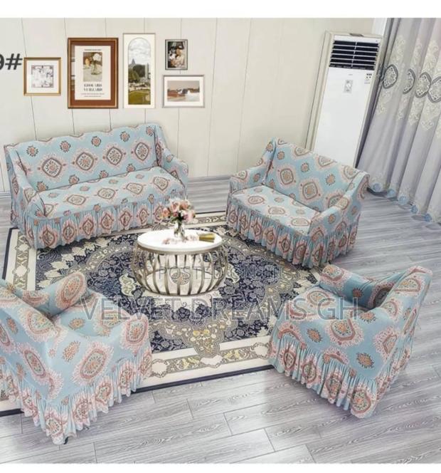 Premium Stretch Sofa Covers Set Elegant Protective photo 4